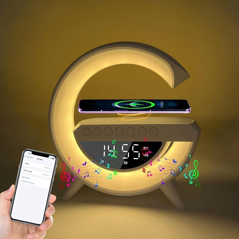 G-vormige led draadloze oplaadbare luidspreker