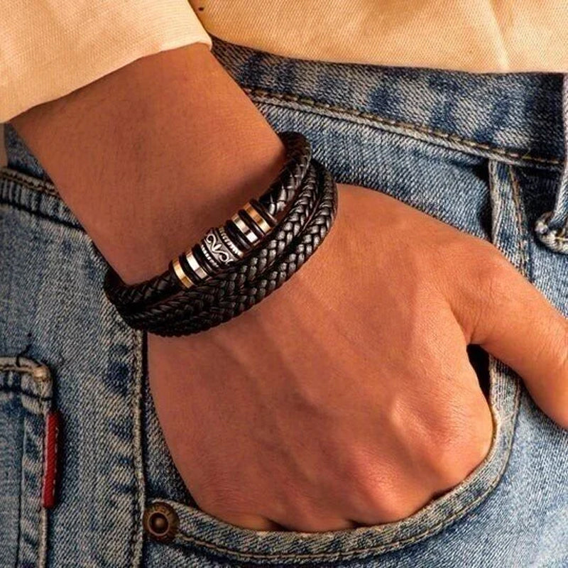 Ik zal altijd bij je zijn Dubbele rij armband